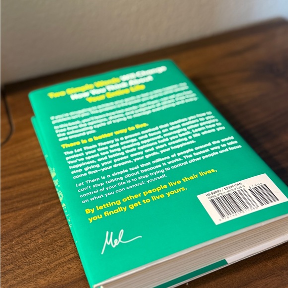 The Let Them Theory Hardcover Book - Picture 2 of 3